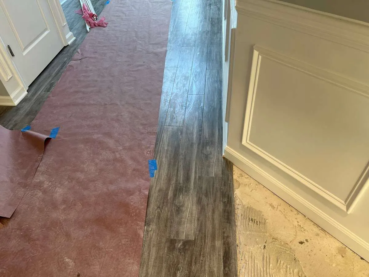 Completed marble shower restoration in Henderson